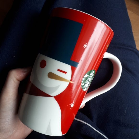 TWO STARBUCKS COLLECTABLE 2012 CHRISTMAS MUGS - Picture 9 of 12